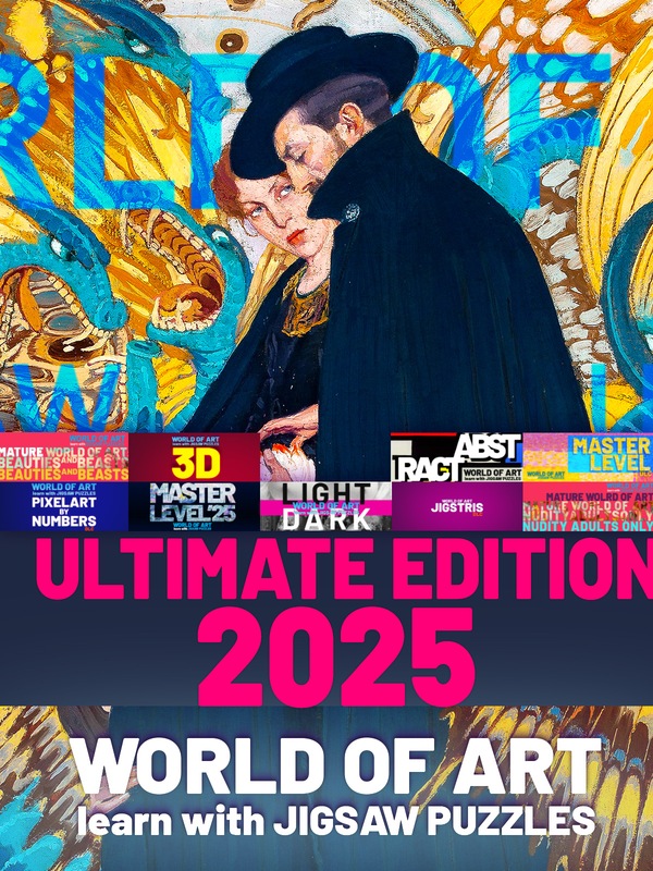 Купить WORLD OF ART JIGSAW PUZZLES: 2025 ULTIMATE EDITION