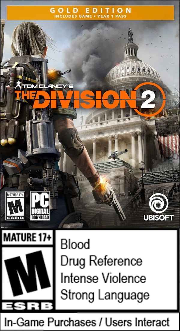 Купить Tom Clancy`s The Division 2 Gold Edition